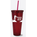 24 Oz. Journey II Insulated Travel Cup w/ Straw